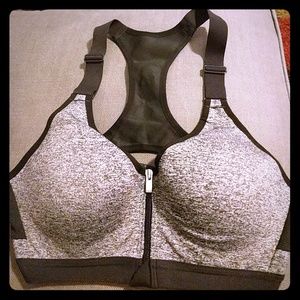 Victoria secret sport bra with zipper 34b like New